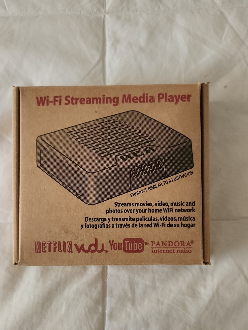 Wi‑Fi Streaming Media Player - White NEW IN BOX!!!
